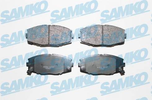 Samko 5SP065 - Brake Pad Set, disc brake autospares.lv