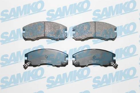 Samko 5SP060 - Brake Pad Set, disc brake autospares.lv