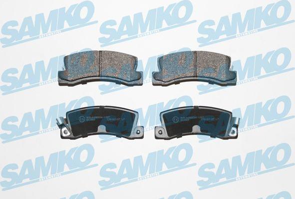 Samko 5SP061 - Brake Pad Set, disc brake autospares.lv