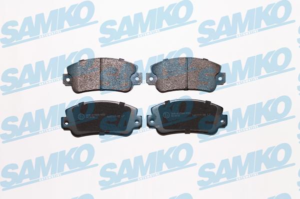 Samko 5SP006 - Brake Pad Set, disc brake autospares.lv