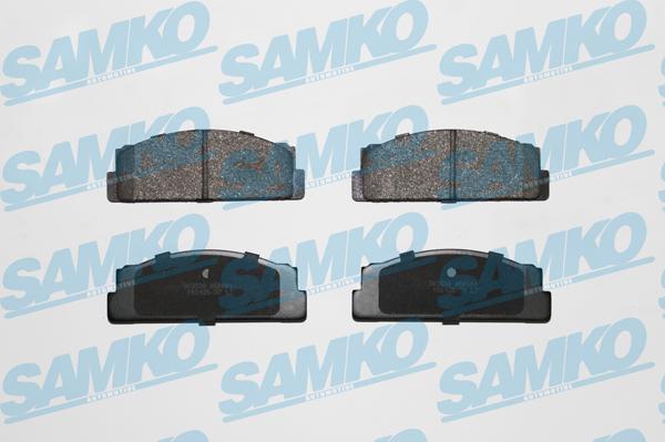 Samko 5SP001 - Brake Pad Set, disc brake autospares.lv