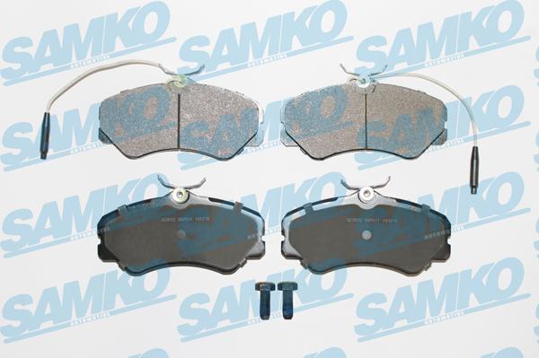 Samko 5SP011 - Brake Pad Set, disc brake autospares.lv