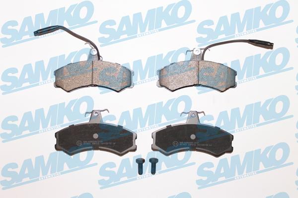 Samko 5SP012 - Brake Pad Set, disc brake autospares.lv