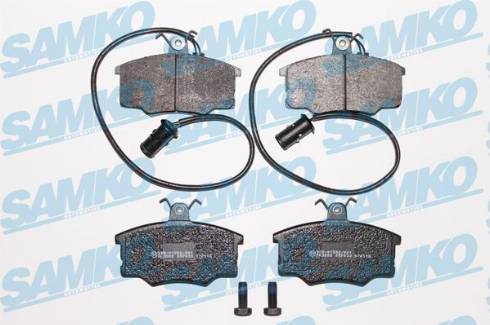 Samko 5SP033 - Brake Pad Set, disc brake autospares.lv