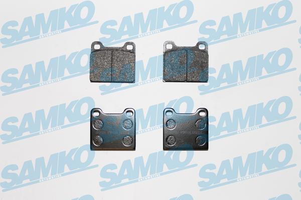 Samko 5SP024 - Brake Pad Set, disc brake autospares.lv