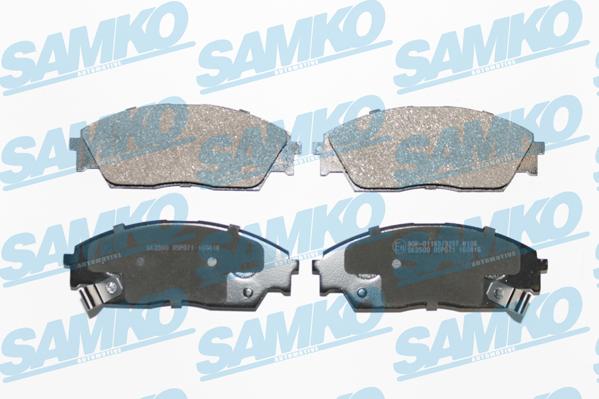 Samko 5SP071 - Brake Pad Set, disc brake autospares.lv