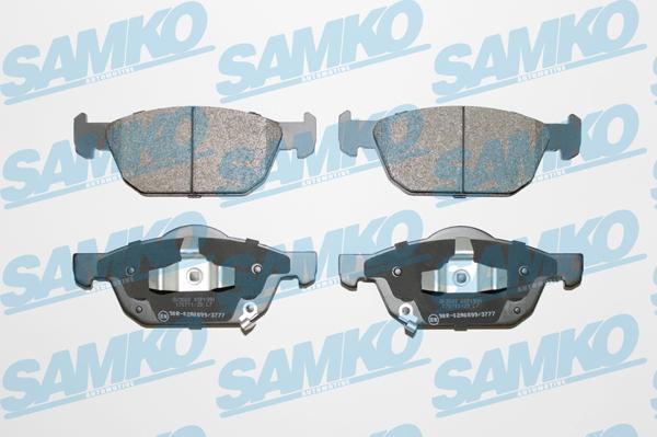 Samko 5SP1991 - Brake Pad Set, disc brake autospares.lv