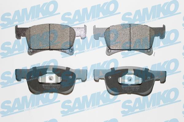 Samko 5SP1958 - Brake Pad Set, disc brake autospares.lv