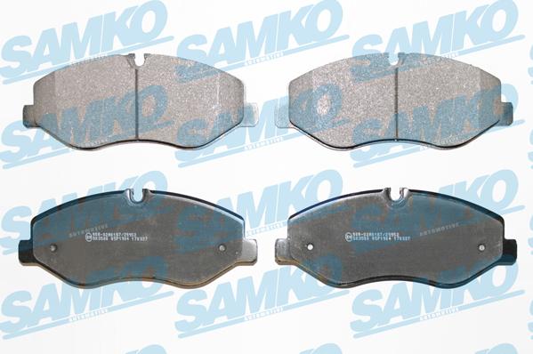 Samko 5SP1904 - Brake Pad Set, disc brake autospares.lv