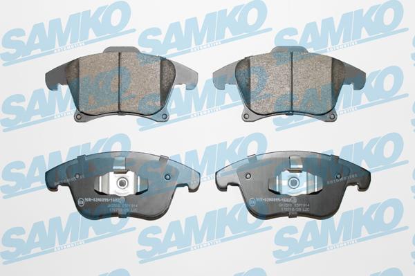 Samko 5SP1914 - Brake Pad Set, disc brake autospares.lv