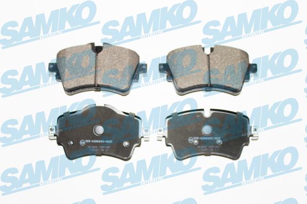 Samko 5SP1987 - Brake Pad Set, disc brake autospares.lv