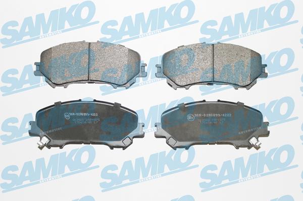 Samko 5SP1975 - Brake Pad Set, disc brake autospares.lv
