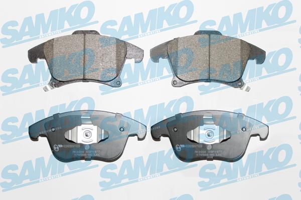 Samko 5SP1977 - Brake Pad Set, disc brake autospares.lv