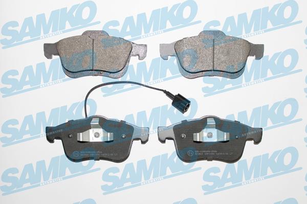 Samko 5SP1494 - Brake Pad Set, disc brake autospares.lv