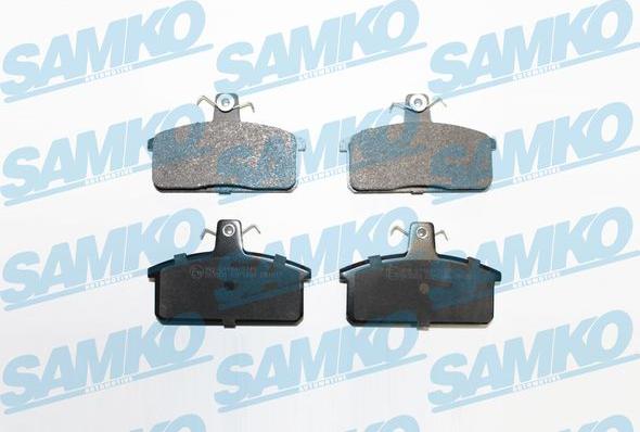 Samko 5SP1498 - Brake Pad Set, disc brake autospares.lv