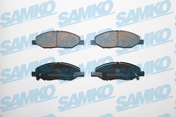 Samko 5SP1497 - Brake Pad Set, disc brake autospares.lv