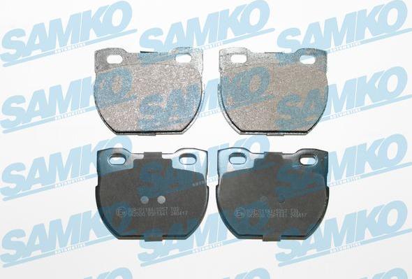 Samko 5SP1441 - Brake Pad Set, disc brake autospares.lv