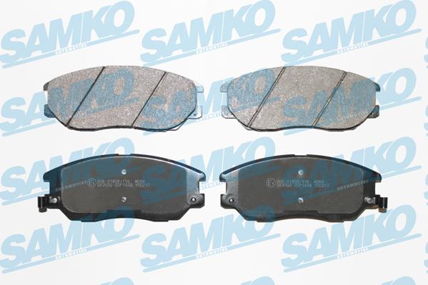 Samko 5SP1448 - Brake Pad Set, disc brake autospares.lv