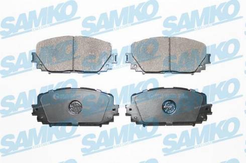 Samko 5SP1459 - Brake Pad Set, disc brake autospares.lv