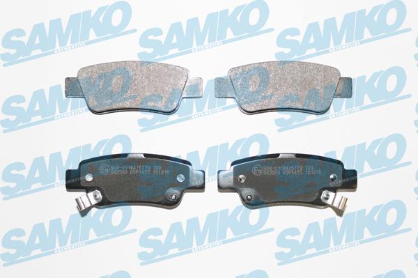 Samko 5SP1455 - Brake Pad Set, disc brake autospares.lv