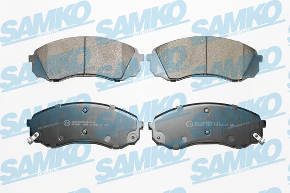 Samko 5SP1451 - Brake Pad Set, disc brake autospares.lv