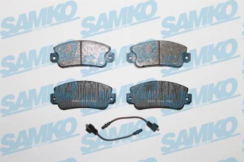 Samko 5SP145 - Brake Pad Set, disc brake autospares.lv