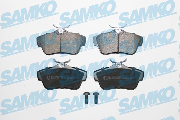 Samko 5SP1460 - Brake Pad Set, disc brake autospares.lv