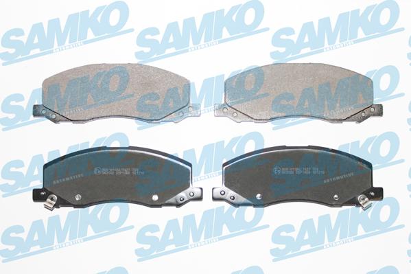 Samko 5SP1468 - Brake Pad Set, disc brake autospares.lv