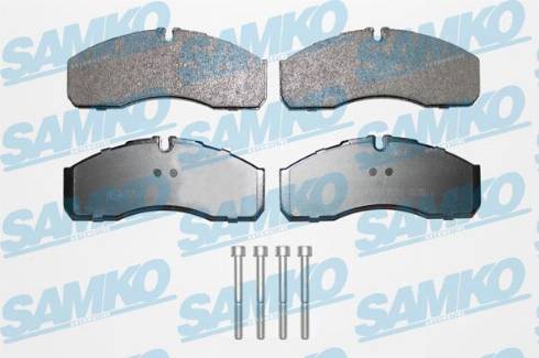 Samko 5SP1462 - Brake Pad Set, disc brake autospares.lv
