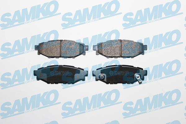 Samko 5SP1408 - Brake Pad Set, disc brake autospares.lv