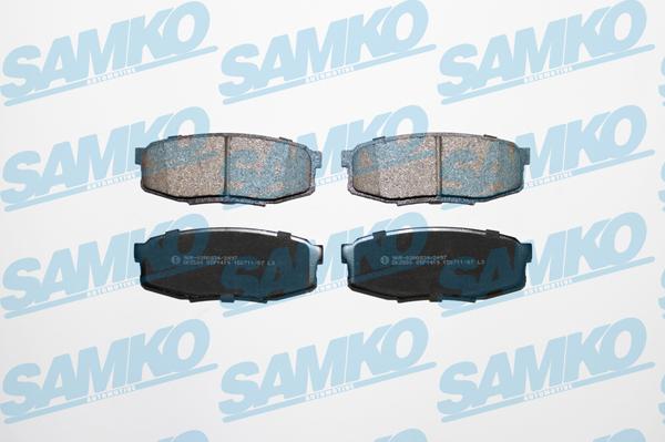 Samko 5SP1419 - Brake Pad Set, disc brake autospares.lv