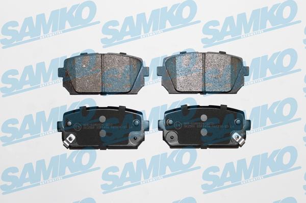 Samko 5SP1416 - Brake Pad Set, disc brake autospares.lv