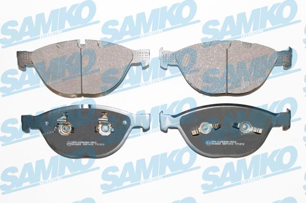 Samko 5SP1410 - Brake Pad Set, disc brake autospares.lv