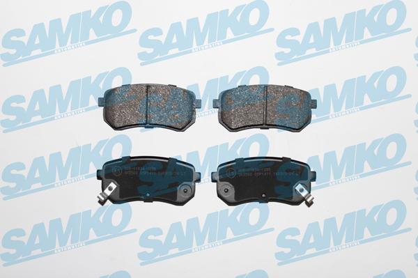 Samko 5SP1411 - Brake Pad Set, disc brake autospares.lv