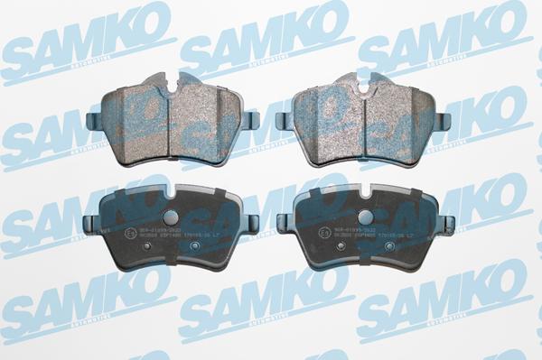 Samko 5SP1485 - Brake Pad Set, disc brake autospares.lv