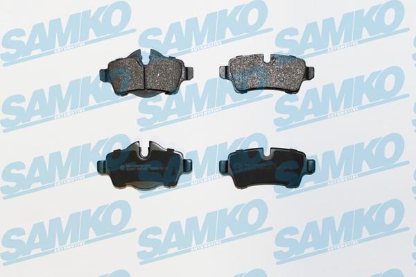 Samko 5SP1481 - Brake Pad Set, disc brake autospares.lv