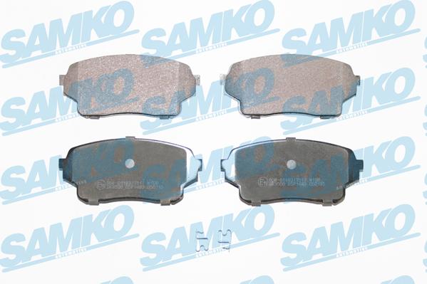 Samko 5SP1483 - Brake Pad Set, disc brake autospares.lv