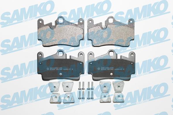 Samko 5SP1482 - Brake Pad Set, disc brake autospares.lv
