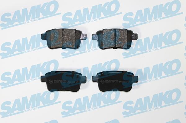 Samko 5SP1487 - Brake Pad Set, disc brake autospares.lv