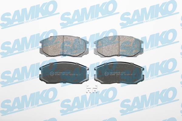 Samko 5SP1427 - Brake Pad Set, disc brake autospares.lv