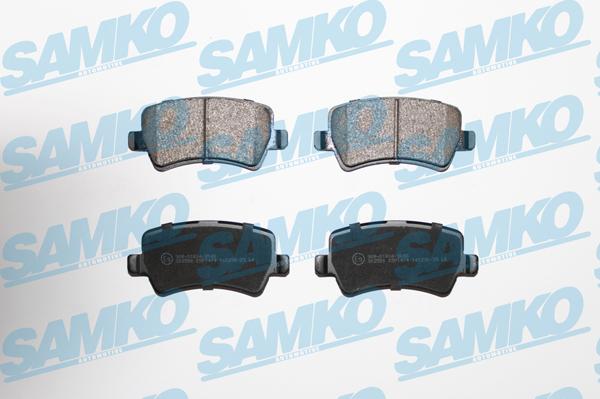 Samko 5SP1474 - Brake Pad Set, disc brake autospares.lv