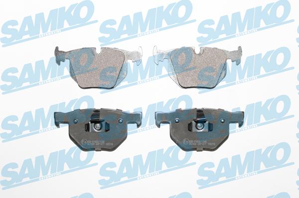 Samko 5SP1477 - Brake Pad Set, disc brake autospares.lv