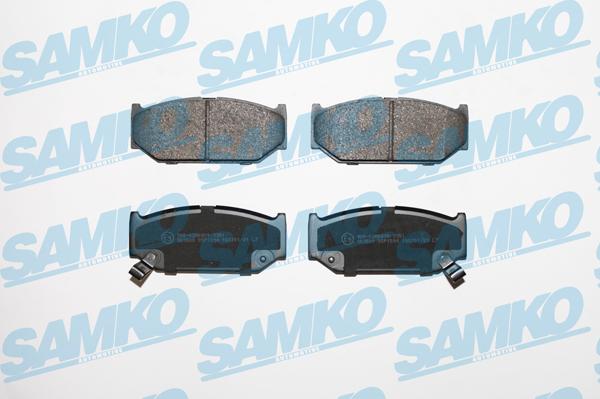 Samko 5SP1594 - Brake Pad Set, disc brake autospares.lv