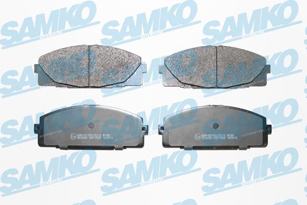 Samko 5SP1595 - Brake Pad Set, disc brake autospares.lv