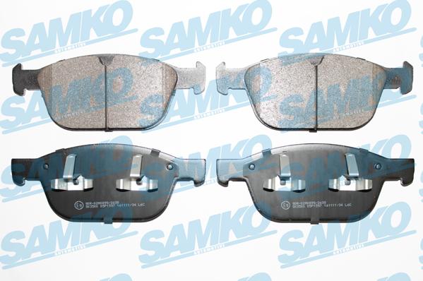 Samko 5SP1597 - Brake Pad Set, disc brake autospares.lv