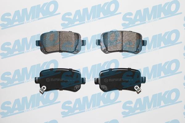 Samko 5SP1550 - Brake Pad Set, disc brake autospares.lv