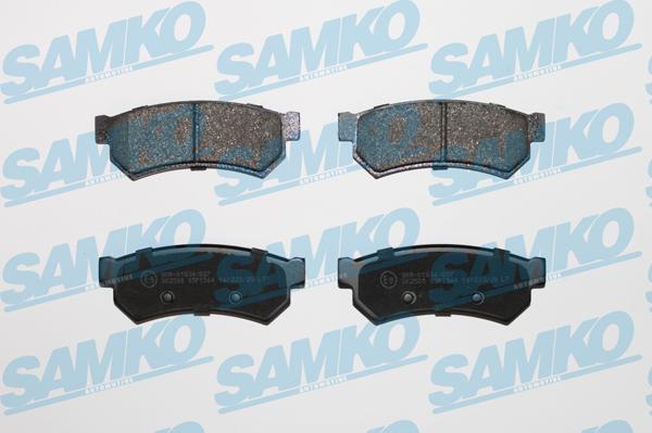 Samko 5SP1564 - Brake Pad Set, disc brake autospares.lv