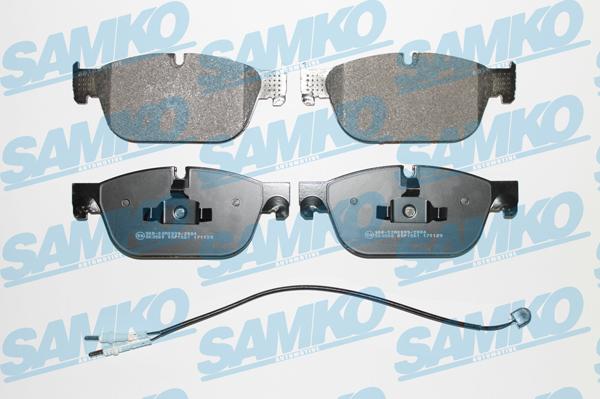 Samko 5SP1561A - Brake Pad Set, disc brake autospares.lv