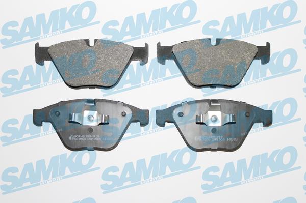 Samko 5SP1509 - Brake Pad Set, disc brake autospares.lv