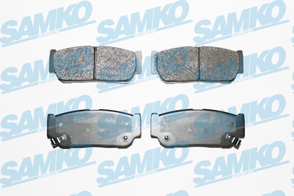 Samko 5SP1504 - Brake Pad Set, disc brake autospares.lv